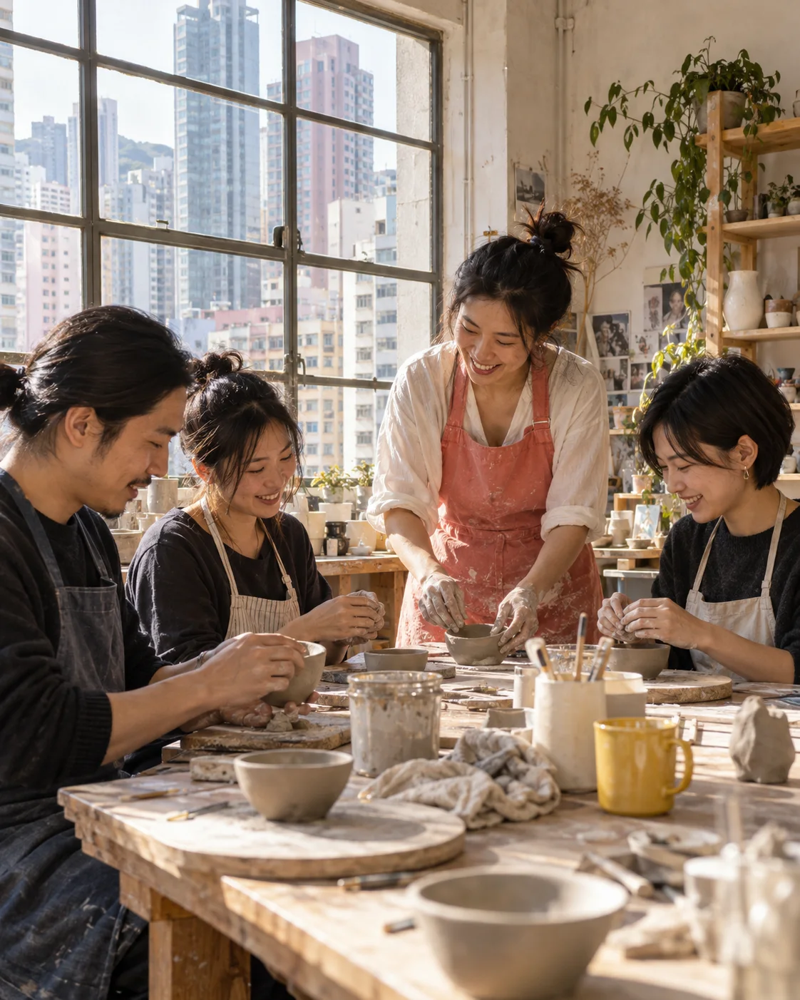 A Hong Kong studio ready for classes and practice